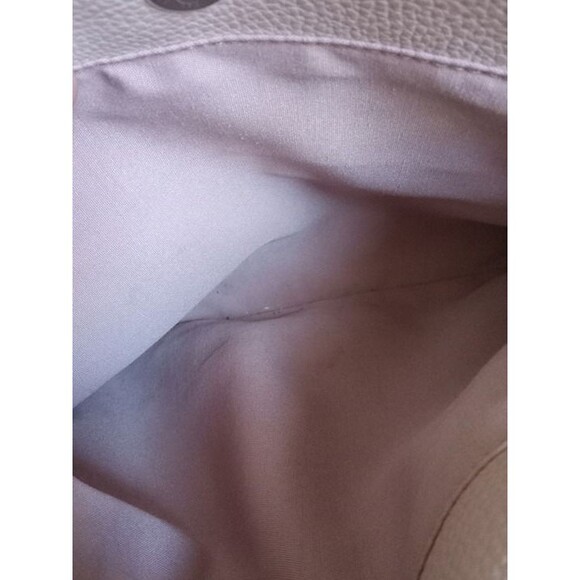 Reaction Kenneth Cole Pink Beige Triple Entry Satchel Handbag Fair Condition - Picture 8 of 12